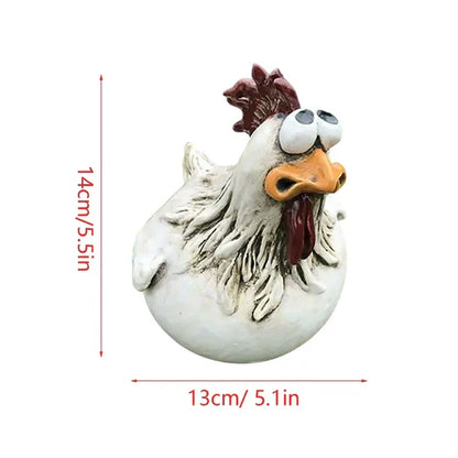 Quirky Farm Animal Yard Decoration – Outdoor Resin Figures
