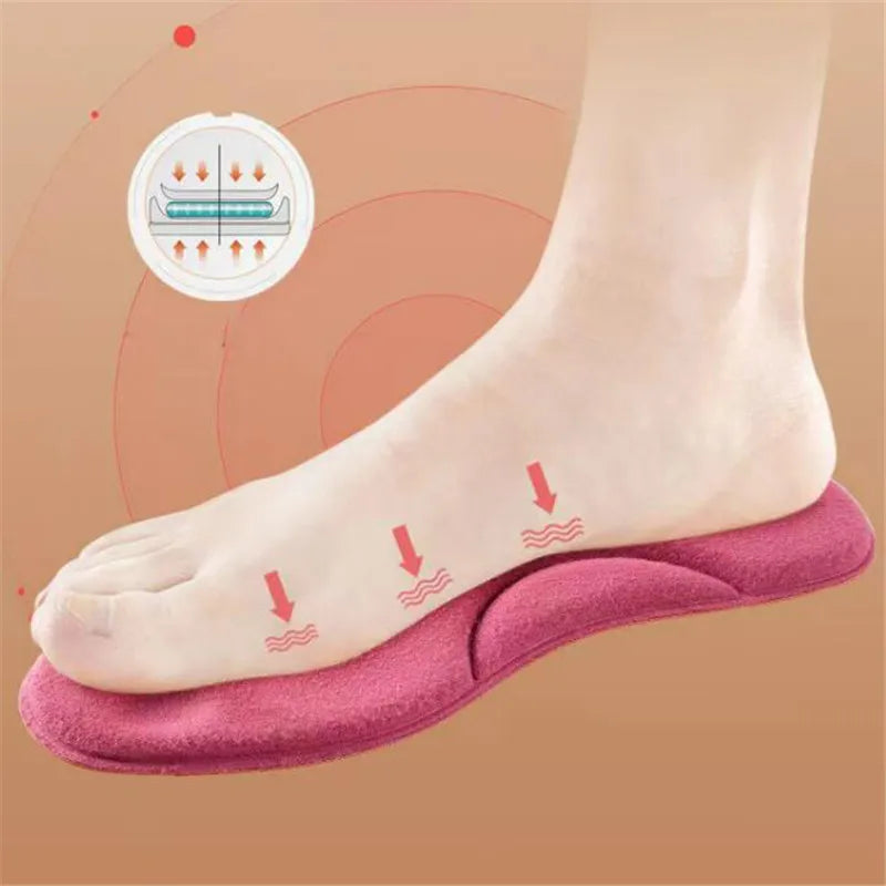 Warm Thermal Insoles with Memory Foam for Men Women