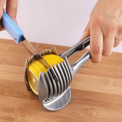 Easy Grip Kitchen Fruit Vegetable Chopper Holder