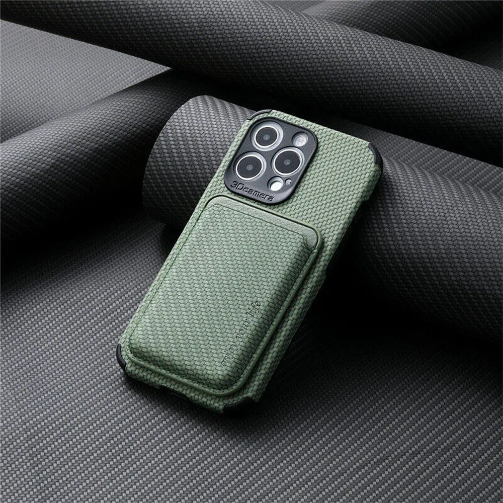 Thin MagSafe Phone Wallet Case for iPhone