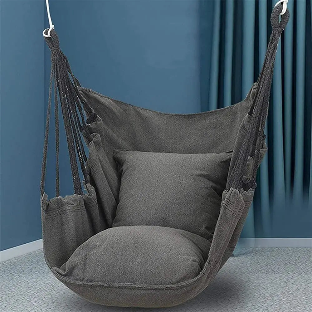 Comfy Hanging Chair for Indoor & Outdoor Use