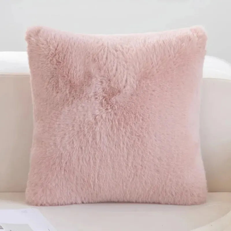 Soft Faux Fur Throw Pillow Cover for Home Decor - Befez