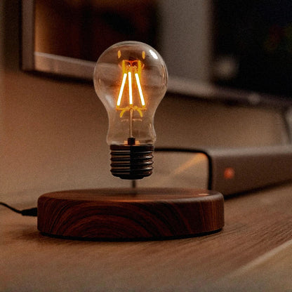 Flexible Rotating Magnetic Floating Night Lamp
