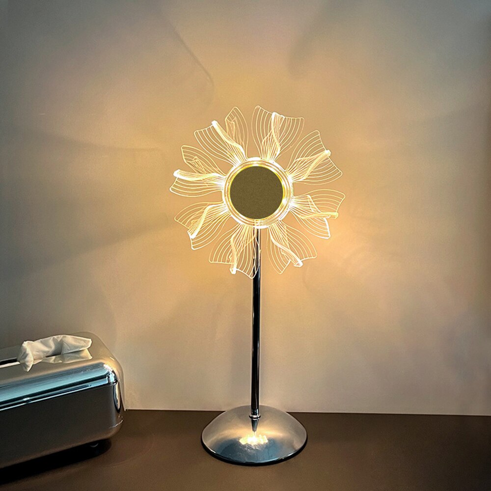 Colorful Rainbow Desk Table Lamp