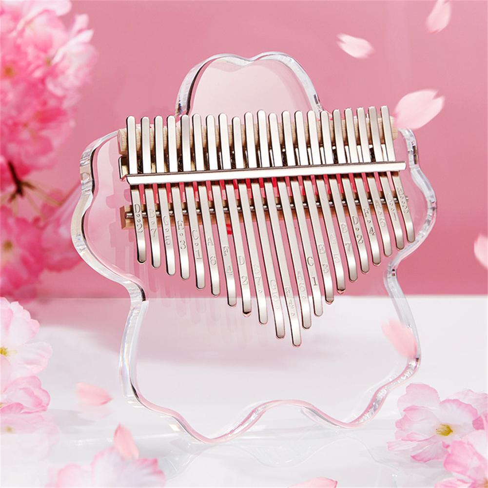 Colorful Flower Pattern Mini Thumb Piano