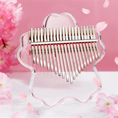 Colorful Flower Pattern Mini Thumb Piano