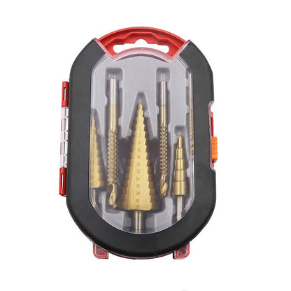 Heavy Duty Titanium Drill Bit Set for Metal and Wood