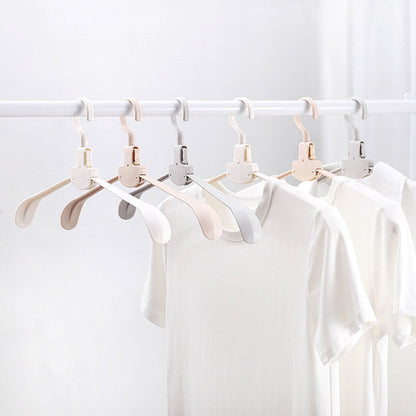 Space Saving Collapsible Wide Closet Hanger