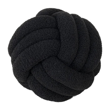 Textured Rope Knot Decor Pillow