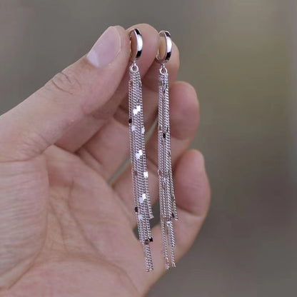 Chic Drop Long Dangle Earrings