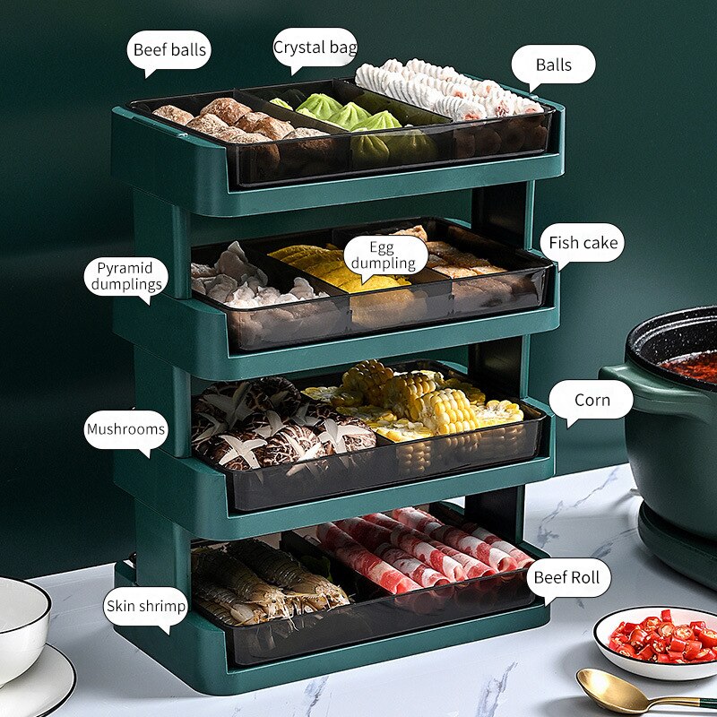 Stackable Kitchen Shelf Storage Rack