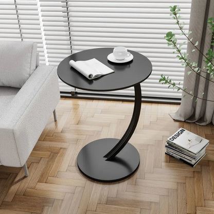 Sturdy Round End Table for Home and Office Use