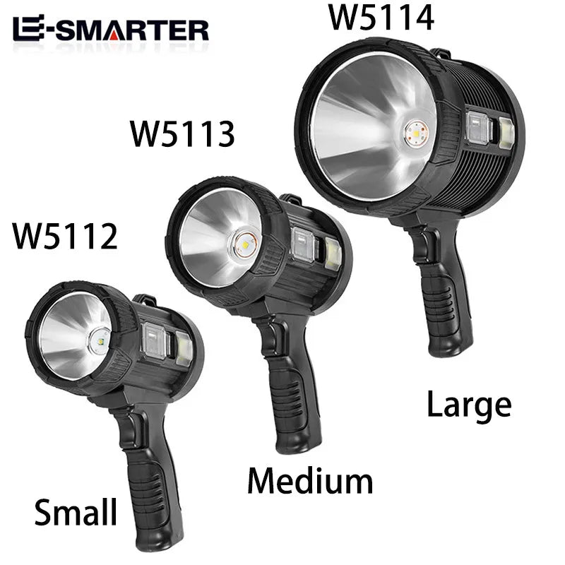 Bright LED Spotlight 900K Lumens Rechargeable Waterproof Lamp