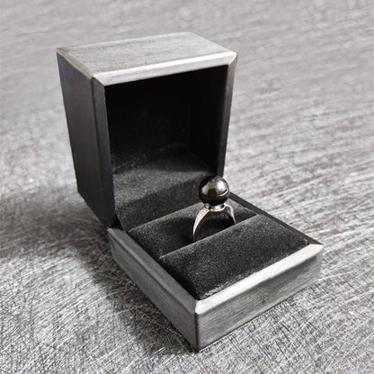 Covert Black Onyx Secret Blade Ring