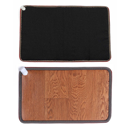 Cozy Heat Adjustable Leather Foot Warmth Mat
