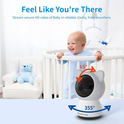 Befez Baby Video Monitor with Clear HD Display