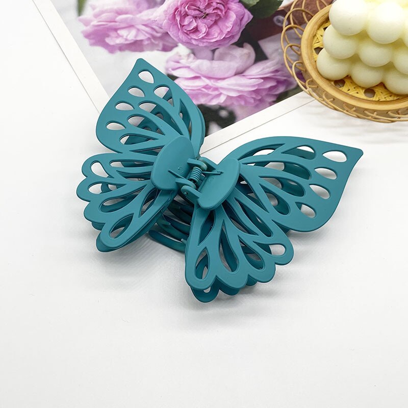 Large Butterfly Hair Clips
