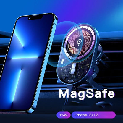 Clear Car Wireless Phone Mount Charger
