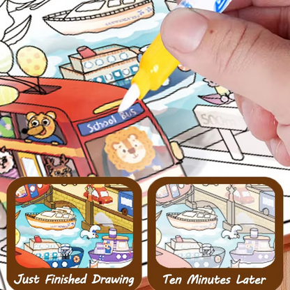 Interactive Kids Learning Book and Drawing Pad