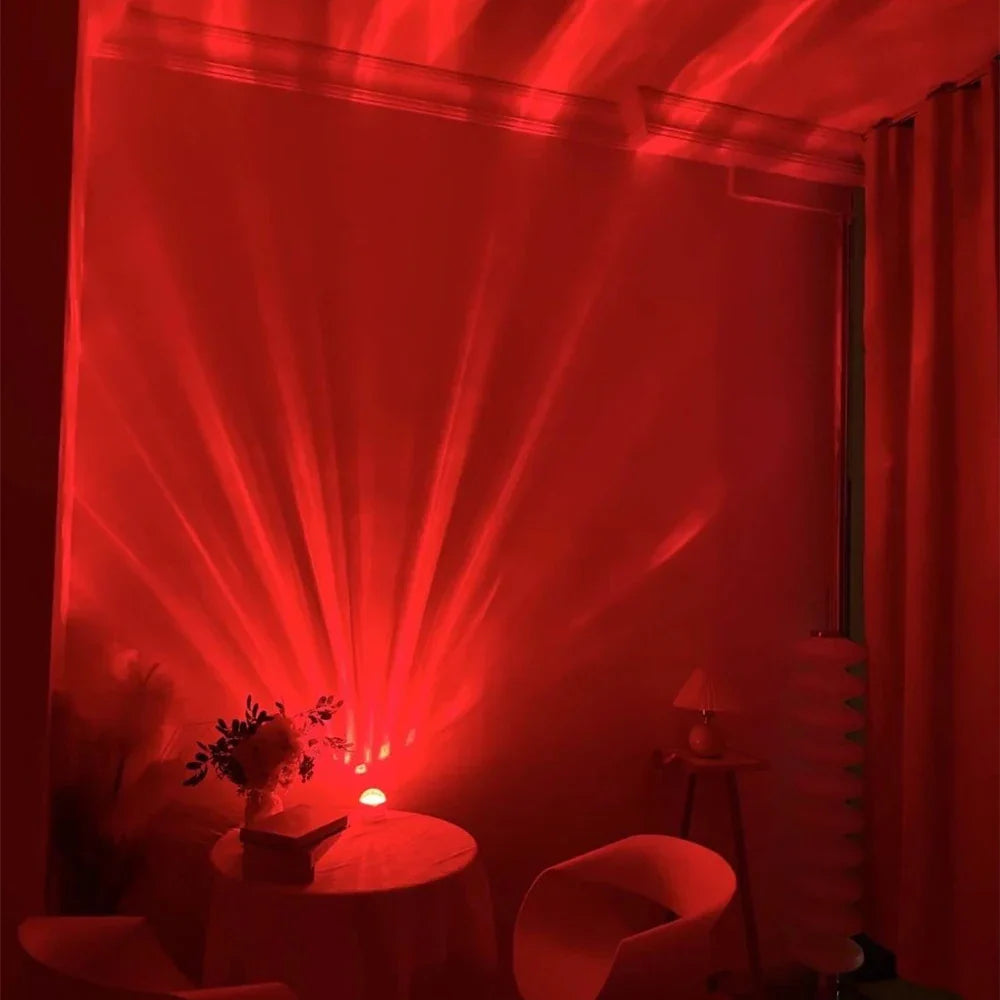 Colorful LED Night Light Projector with Remote