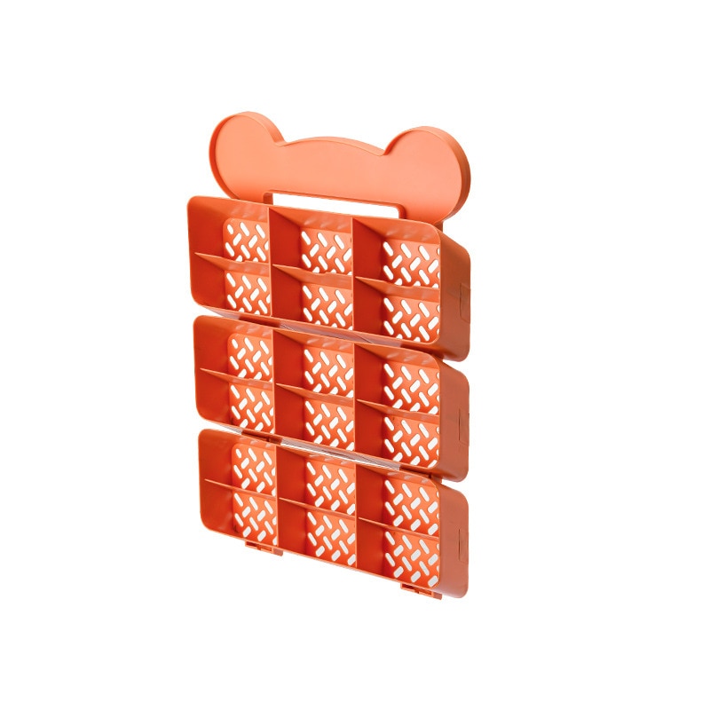 Sticky Foldable Fabric Storage Wall Shelf - Befez
