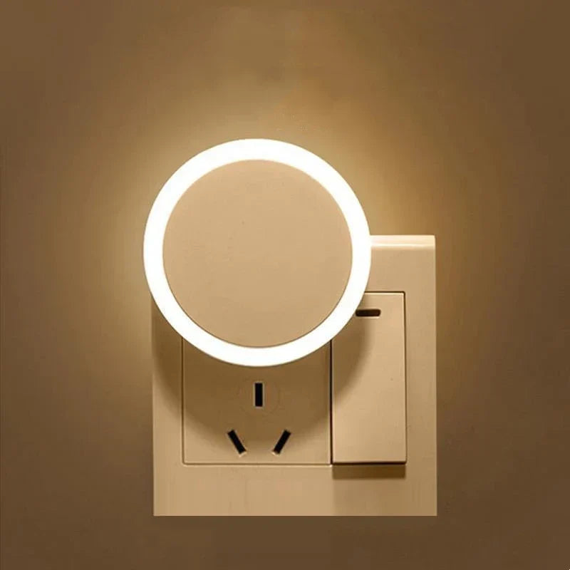 Soft LED Plug Night Light with Auto Sensor