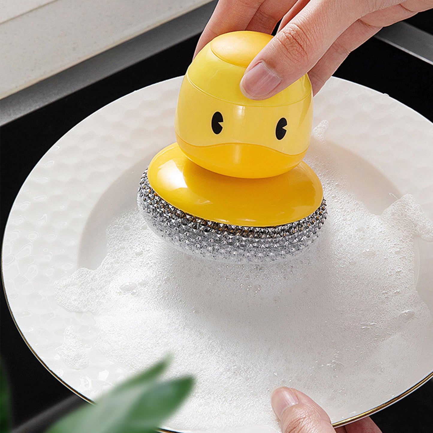 Fun Duck Shaped Kitchen Scrubber