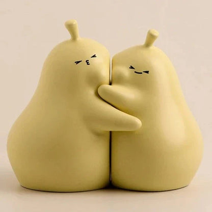 Cuddly Pear Shape Book Ends
