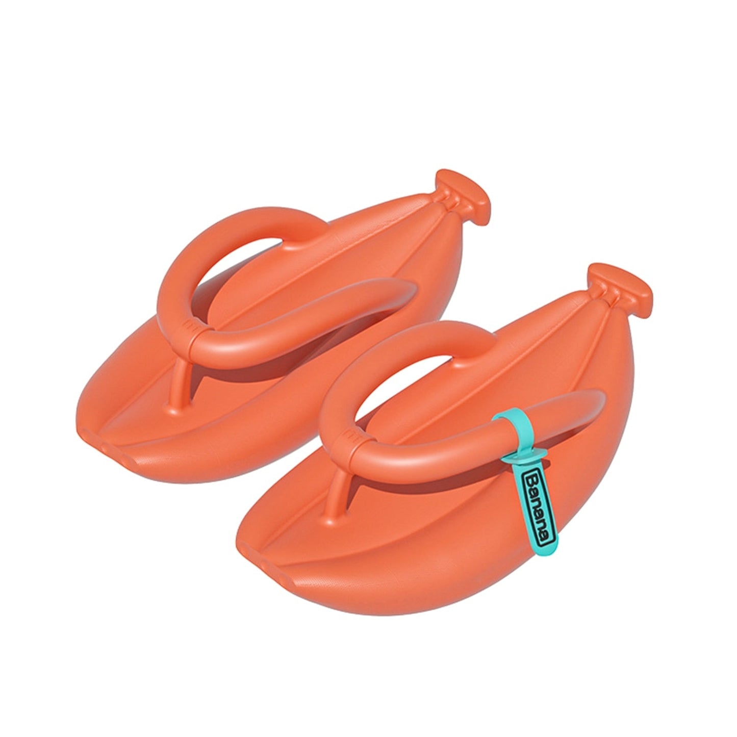 Soft Foamy Banana Flip Flop Sandals