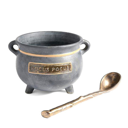 Spooky Witch Cauldron Halloween Bowl - Befez
