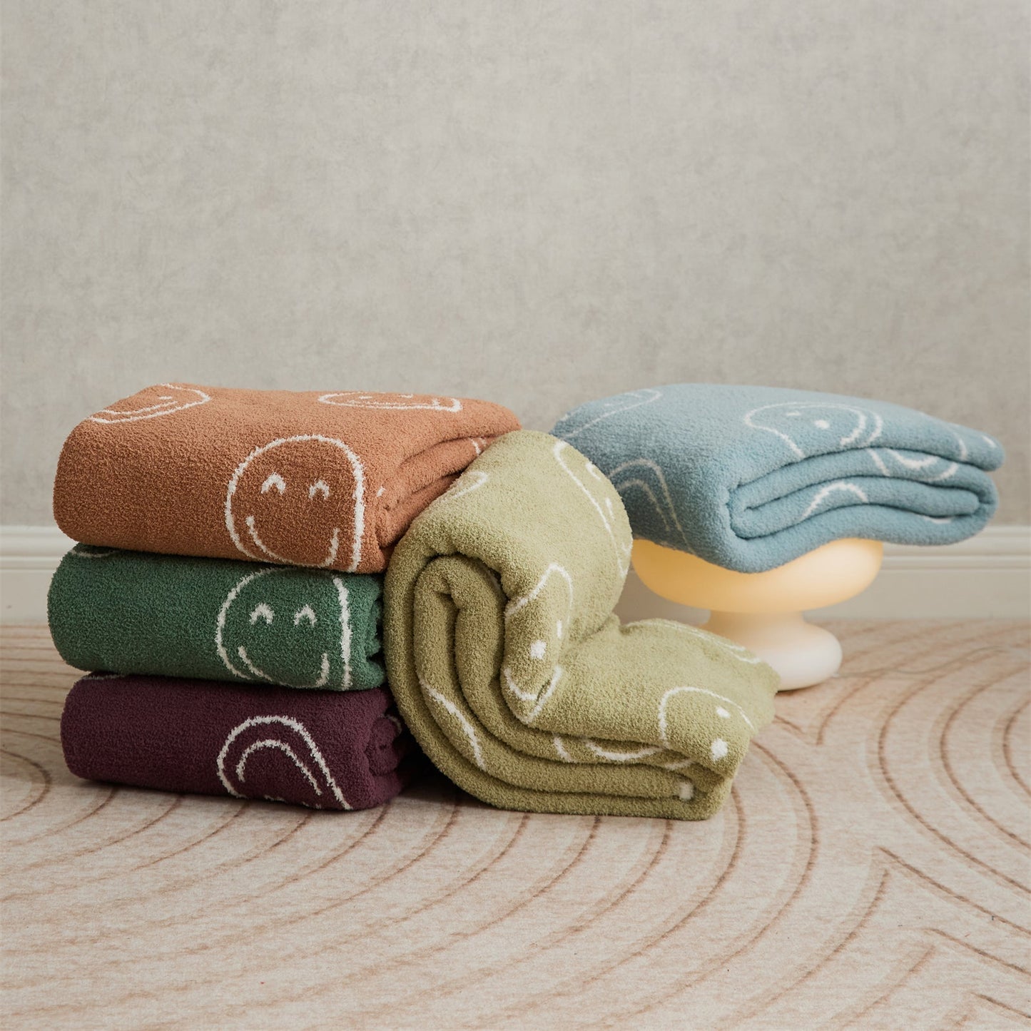 Fun Colorful Plush Blanket