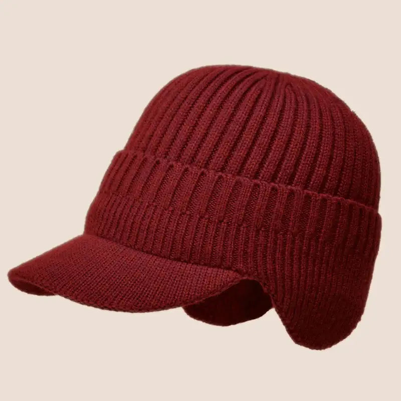 Warm Winter Beanie with Ear Flaps