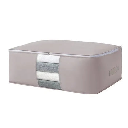 Collapsible Closet Storage Bag for Clothing and Linens