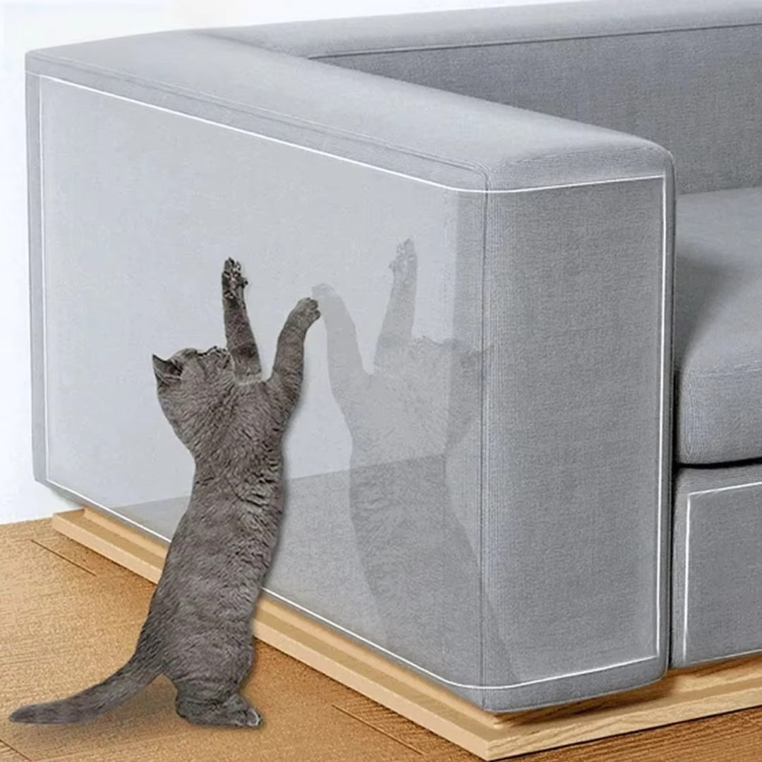 Clear Protective Cat Scratch Guard for Sofas - Befez