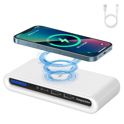 Compact Multi Device Charging Dock
