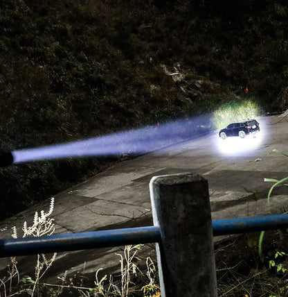Compact Rechargeable LED Torch with Clip