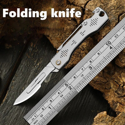 Durable Outdoor Folding Pocket Knife Set
