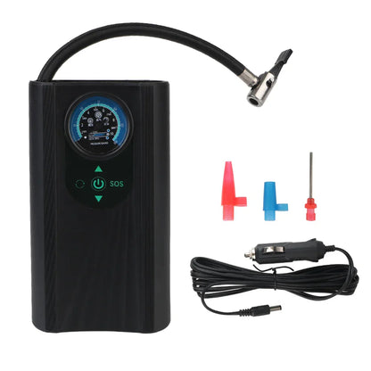 Compact 12V Car Air Compressor Pump Kit