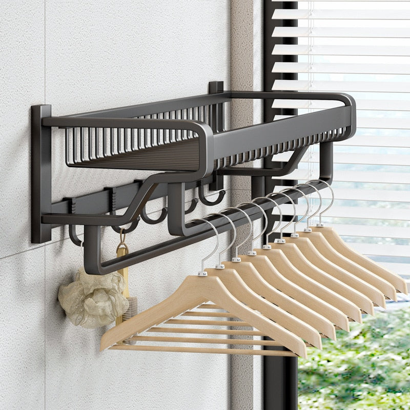 Premium Wall Mount Towel Holder Bathroom Accessory