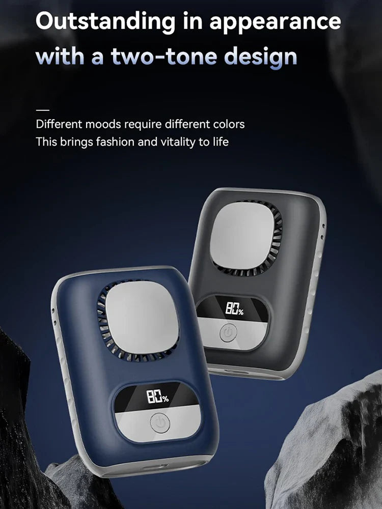 Compact Personal Mini Fan with LED Display