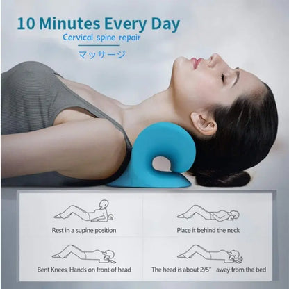 Comfortable Neck Support Pillow for Back Pain Relief