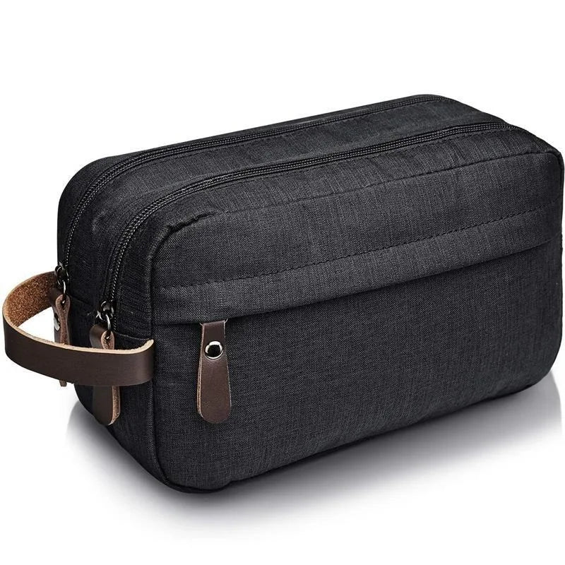 Waterproof Travel Toiletry Bag with Leather Strap - Befez