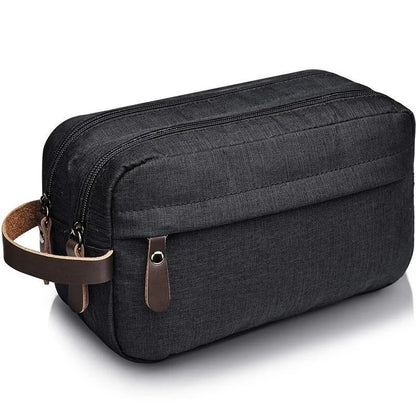 Waterproof Travel Toiletry Bag with Leather Strap - Befez