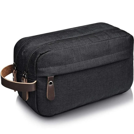 Waterproof Travel Toiletry Bag with Leather Strap - Befez