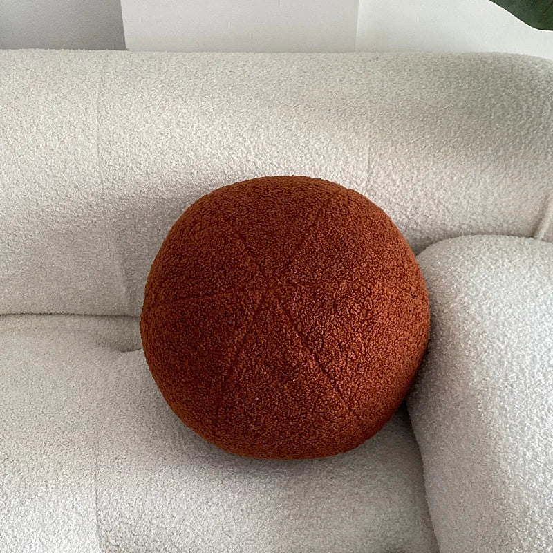 Soft Abstract Throw Pillow