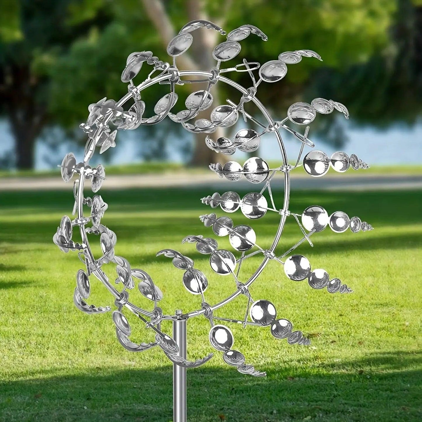 Colorful Metal Yard Windmill Spinner