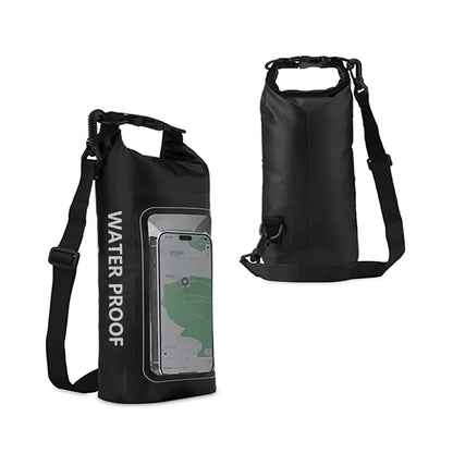Waterproof Dry Sack 2L with Phone Window for Water Sports