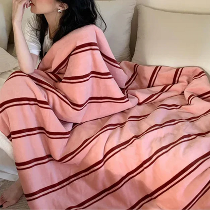 Colorful Plush Sofa Blanket