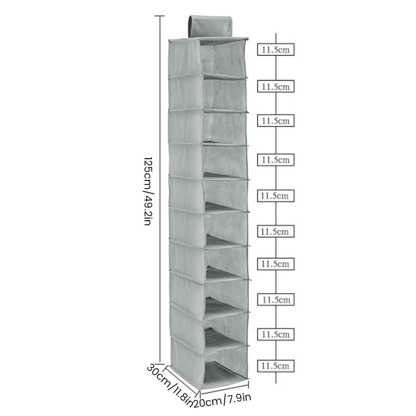 Collapsible Closet Storage Organizer for Shoes & Clothes - Befez