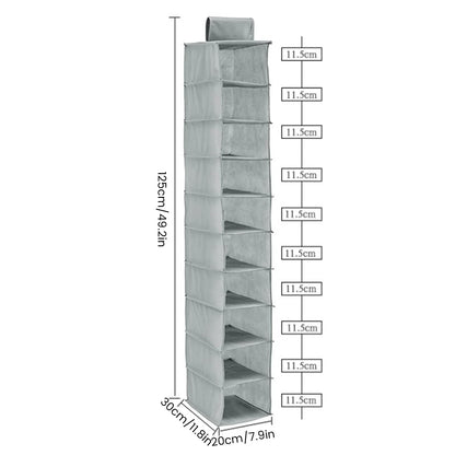Collapsible Closet Storage Organizer for Shoes & Clothes - Befez